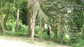 Flashing on a bridge and fucking in cornfield