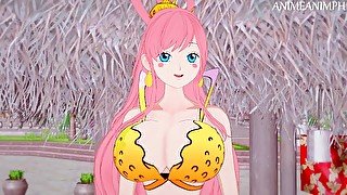 ONE PIECE GIANT MERMAID PRINCESS SHIRAHOSHI ANIME HENTAI 3D UNCENSORED