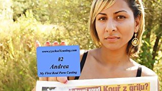 Andrea & Patrick in Gipsy teen 18+ At Her First Porn Casting - Porncz