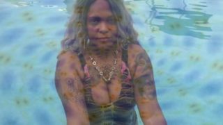 Ebony Dominatrix Mesmerizing ASMR Poolside Voice Fetish Tease