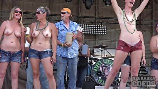 First Wet T At Abate Of Iowa Biker Rally 4th Of July Weekend 2016 - NebraskaCoeds