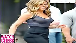 World's Hottest Celeb Jennifer Aniston In See-Through Shirts Slideshow