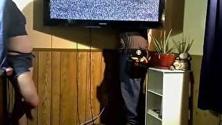 Cableguy gets Stuck, Sucked, Fucked, and Cums In Me