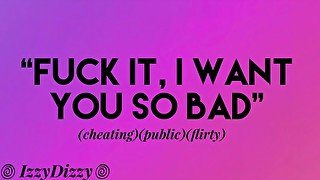 Cheating on my boyfriend with you [flirty][erotic audio][ffm]