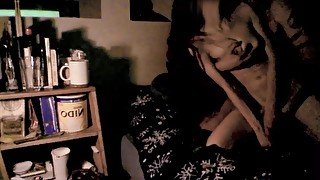 Perfect body girlfriend shaking cumming full-body. Expert boyfriend penetration plus masturbation