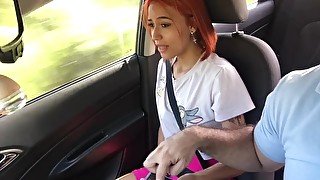 I play with the uber driver while he takes me to work