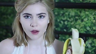 Eating A Banana ASMR gone WILD