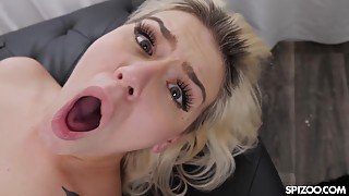 Abigail Peach - Petite Blond Hair Babe Wants BIG BLACK COCK Deep Inside