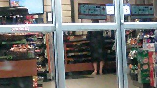 Public flash at a gas station