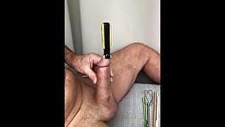 Inserting many things in penis