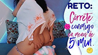 Te reto a venirte conmigo en 5 min - MASTURBACION GUIADA EN ESPAÑOL -