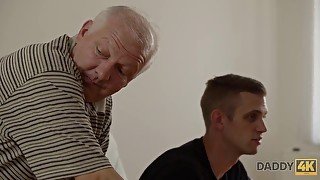 Ornella Morgan savors old man's dick and pussy