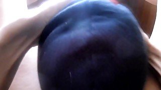 brutal femdom pussy licking pov - cunnilingus mistress kym