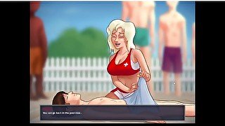 Summertime Saga - EP 2 - The BJ Babe At The Pool