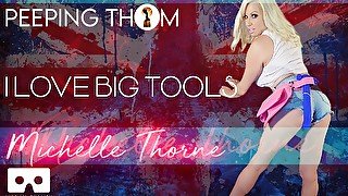 Michelle Thorne In I Love Big Tools Hard Colour