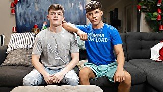 College boys fuck in the ass and record themselves in a glorious play