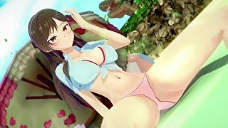 RENT A GIRLFRIEND MIZUHARA CHIZURU WANTS YOU TO FUCK HER HARD - HENTAI