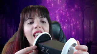 Ear eating and kissing asmr