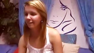 Blond pleasure with vagina in livecam