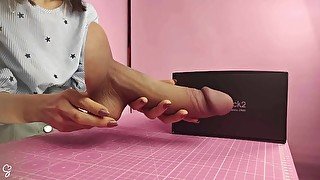 Unboxing - Dirk World's Most Realistic and Expensive Dildo from RealCock2