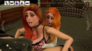 Sexy 3d girls having FUTANARI fuck