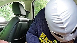 Sucking str8 latino in my car