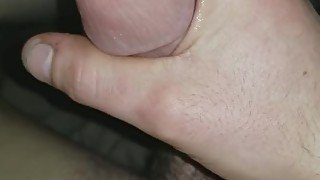 Teen masturbates and blows his load pov up close