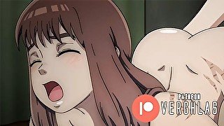 Tengoku Daimakyou Hentai (Heavenly Delusion) - Kiruko and Maru having fun Doggy-Style