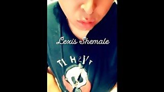 Lexis Shemale is sooo fucking horny