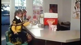 Cheerleader at the Malt Shop