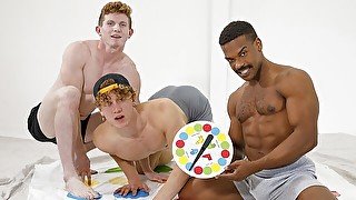 Twister-themed anal fuck with Max Lorde and more