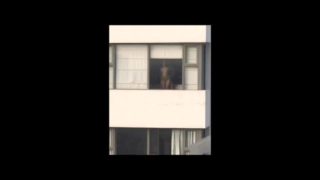 Asian Fucking beside the window