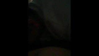 Step mom get her mouth full of cum sucking step son dick