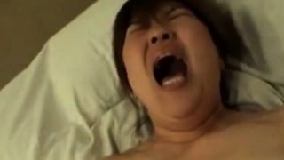 Homemade mature Asian girl banged hard