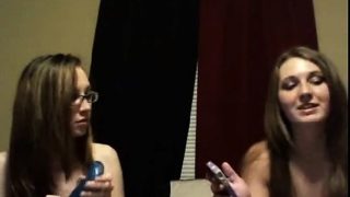 Fetish glam lesbian bitch uses strapon