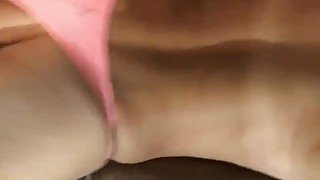 Athletic college gf paisley let’s friend cum deep in her wet pussy