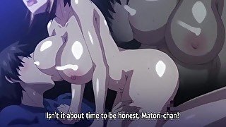 Huge Ass Beauty Rides Cock and Enjoys with Ahegao Face  Anime Hentai 1080p