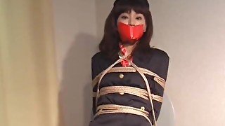 Hogtied Asian Sweetie