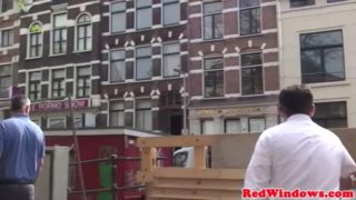 Real dutch whore creamed by lucky tourist