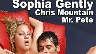 Sophia Gently & Chris Mountain & Mr. Pete BBG Throat DP Facials GMSC0363B