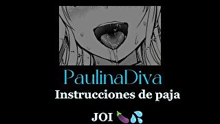 Te doy instrucciones de paja [JOI]