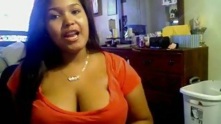 Awesome playful and eye catching webcam nympho exposed her big tits