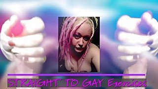 Straight to Gay Faggot JOI Exercises The Video