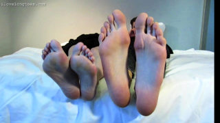 Lesbian foot licking and foot sex