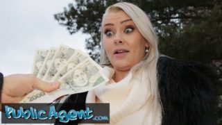 Public Agent Outdoor Blowjob & Basement Fuck for Big Tits Blonde Alexa Bold