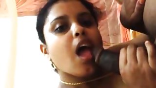 Horny aunty blowjob 2