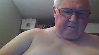 grandpa show on webcam