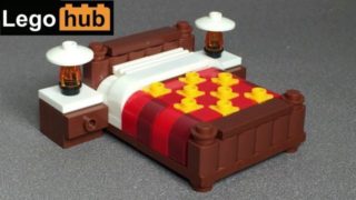 Every man's dream: a Lego bed