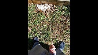 Backyard Pissing