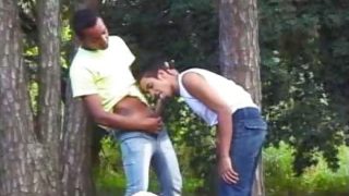 Gabriel Gay Outdoor Blowjob